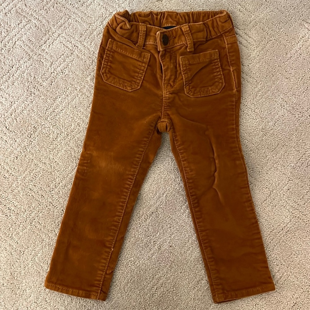 GAP burnt orangy brown corduroy pants